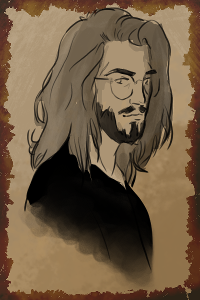 Fanart de Jim Ironwood (personnage original du jeu de rôle Lames et Sanglots) par Sherl_devotion